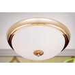 Plafoniera clasica alama Aur 24k 3xE27/60W, Empire DL 7-087/3/47 Gold-Opal Orion